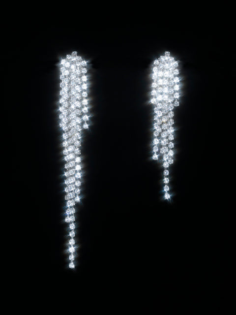 fine cascade earrings