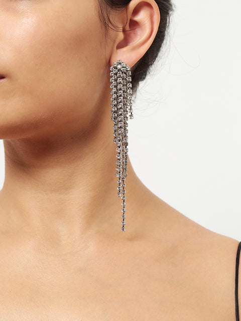 fine cascade earrings