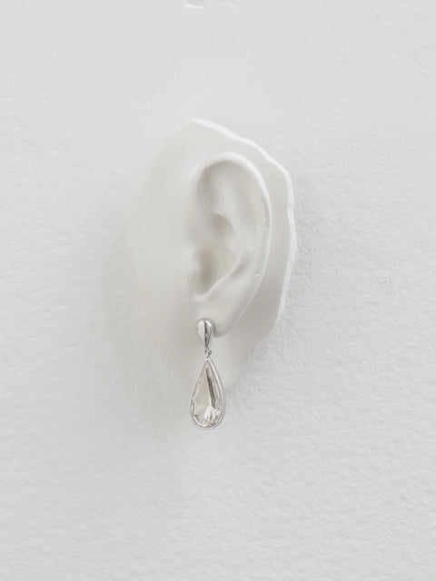 crystal teardrop earrings