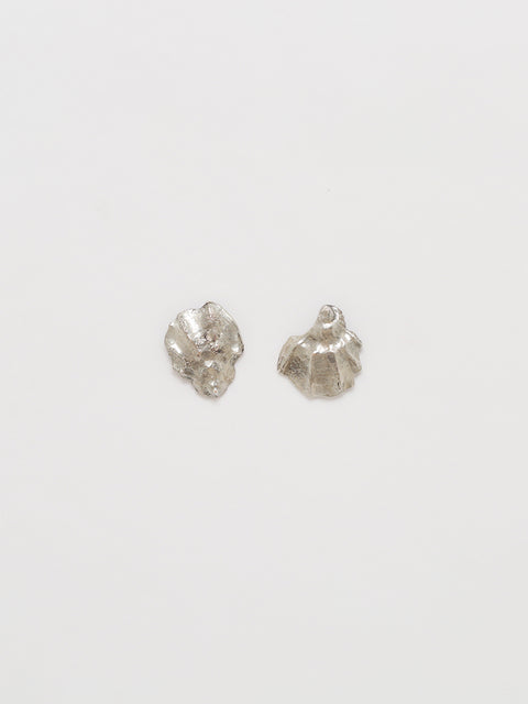 large broken seashell earrings