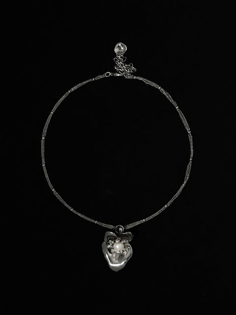 single flower necklace