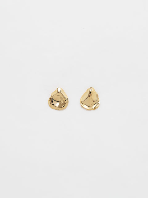golden little petals earring