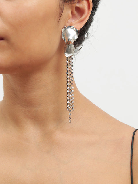 little petal fringe earring