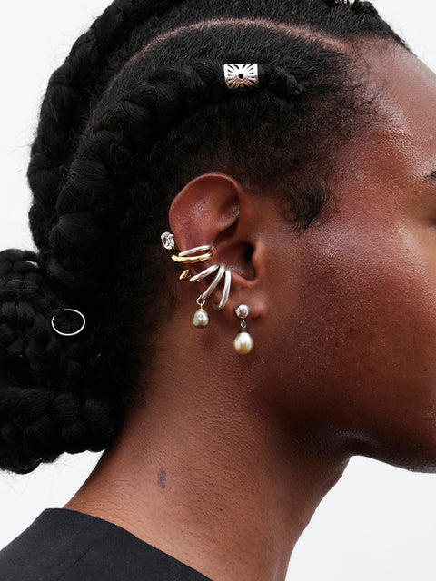 set of 3 imperfect ear-cuffs