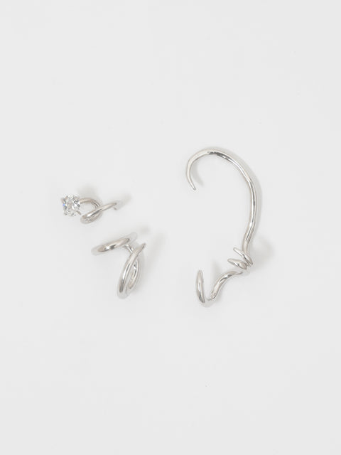set of 3 imperfect ear-cuffs