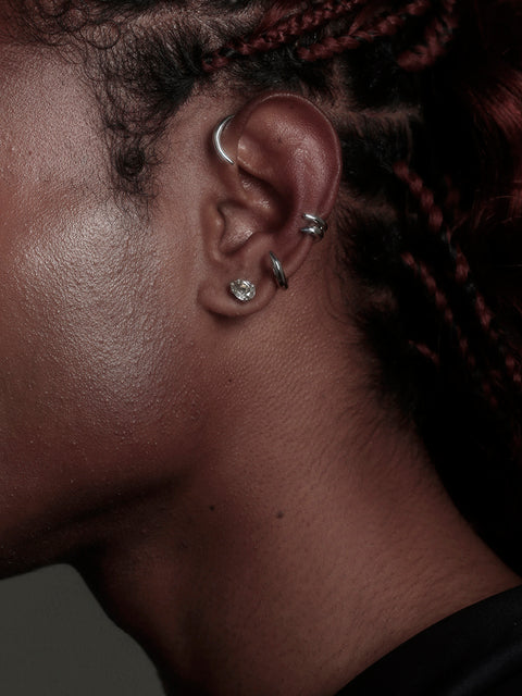 set of 3 imperfect ear-cuffs