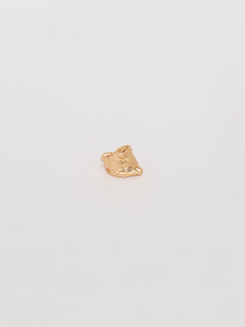 golden single molten ear-cuff