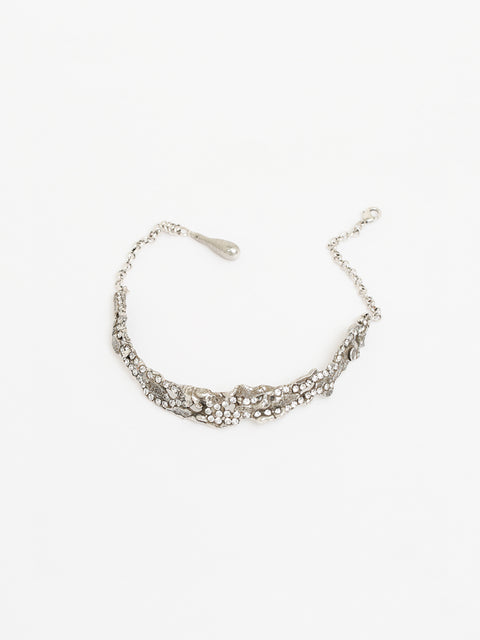 crystallized molten necklace