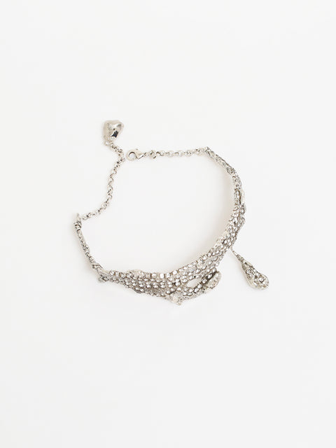 crystallized molten neck-cuff