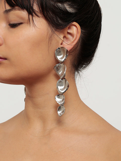RS.PET.E.003 | FLOATING PETALS LONG DROP EARRINGS