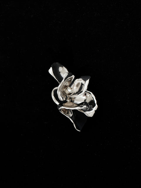 cluster of petals scarf ring