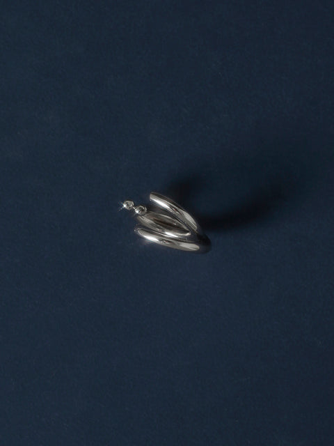 half woven ear-cuff