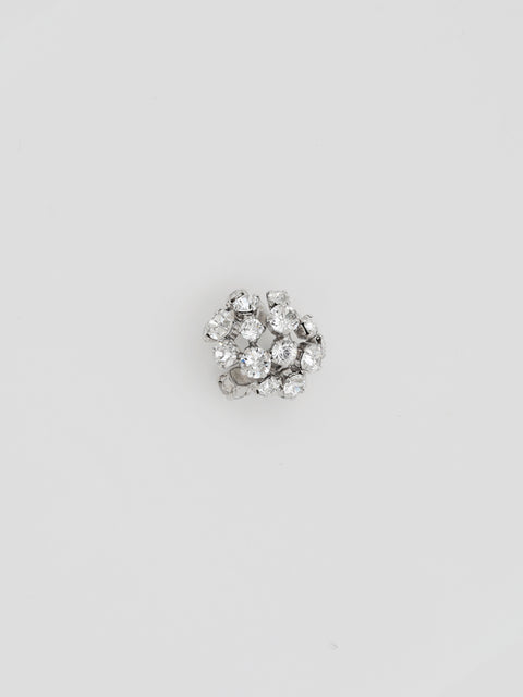 single scattered crystal ear-cuff