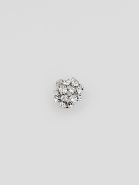 single scattered crystal ear-cuff