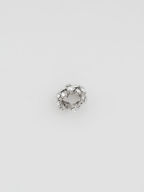 single scattered crystal ear-cuff