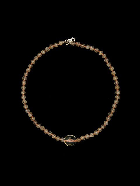 citrine necklace