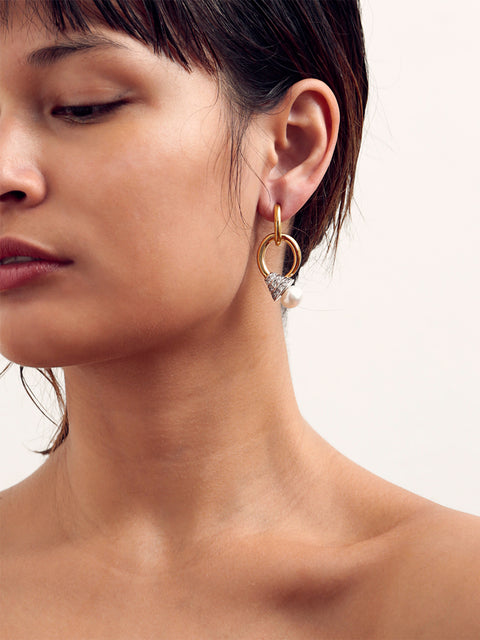 RS.9.T.E.014 | LARGE CLOSED TAPERED TABUA HOOP EARRING