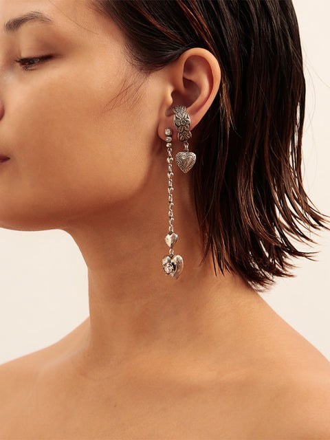RS.LH.E.018 | HEART LOCKET EAR-CUFF