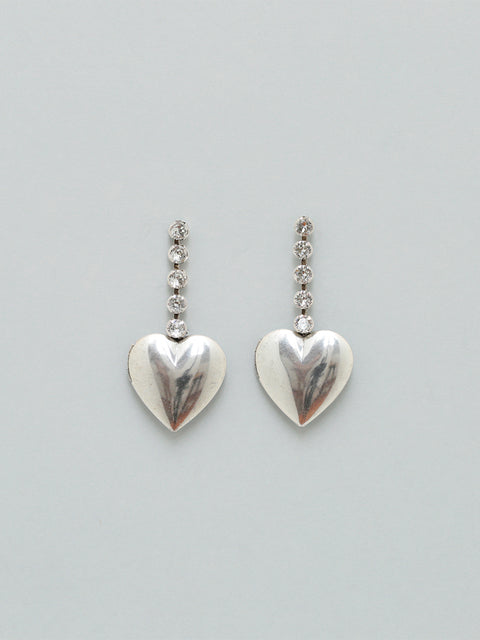 RS.LH.E.020 | HEART LOCKET CRYSTAL DROP EARRING