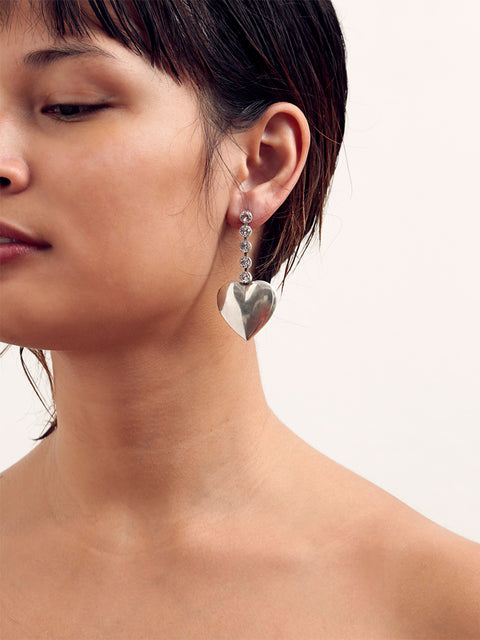 RS.LH.E.020 | HEART LOCKET CRYSTAL DROP EARRING
