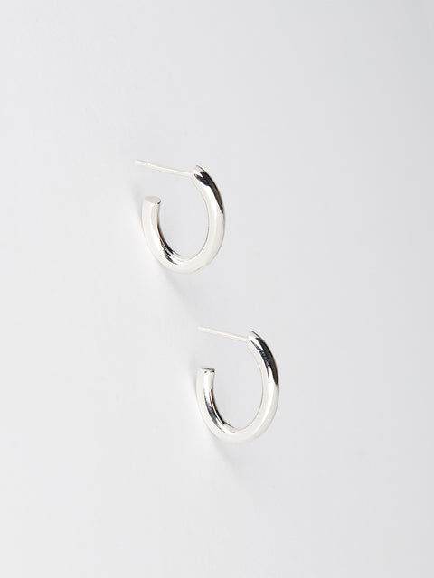 solid oval hoops