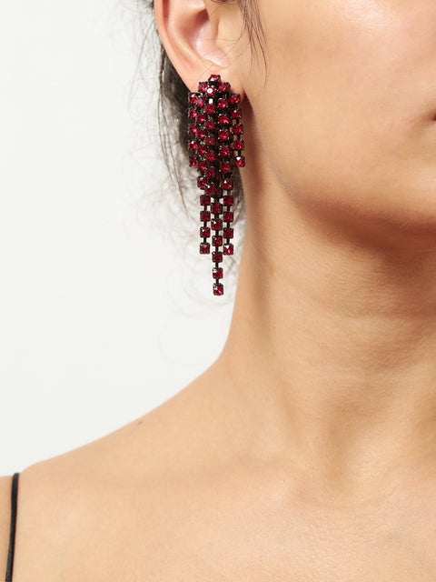 cascade earrings in siam
