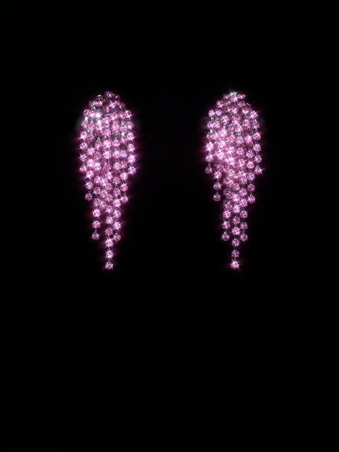 rose cascade earring