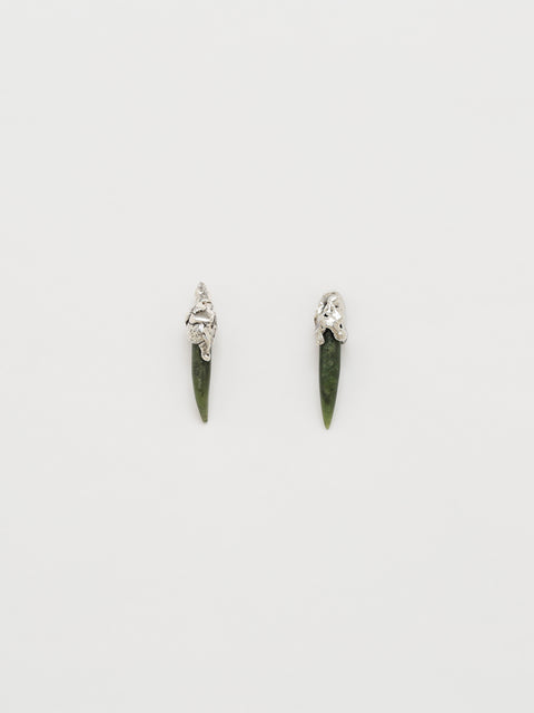 molten tusk earrings