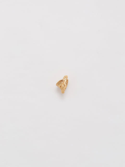 golden single molten ear-cuff