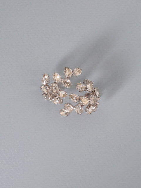 scattered hoop earring