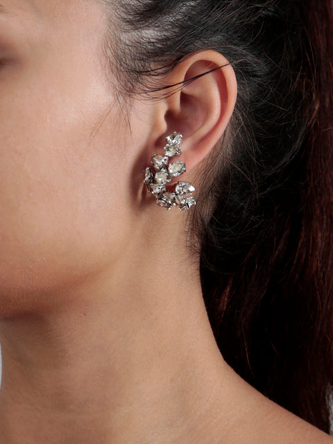 scattered hoop earring