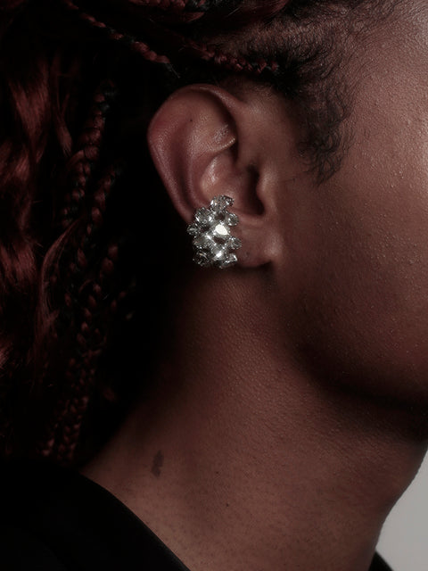 set of 2 scattered ear-cuffs