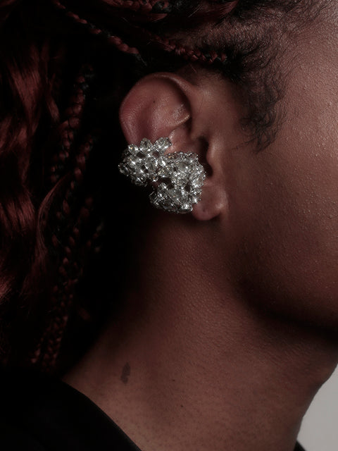 set of 2 scattered ear-cuffs