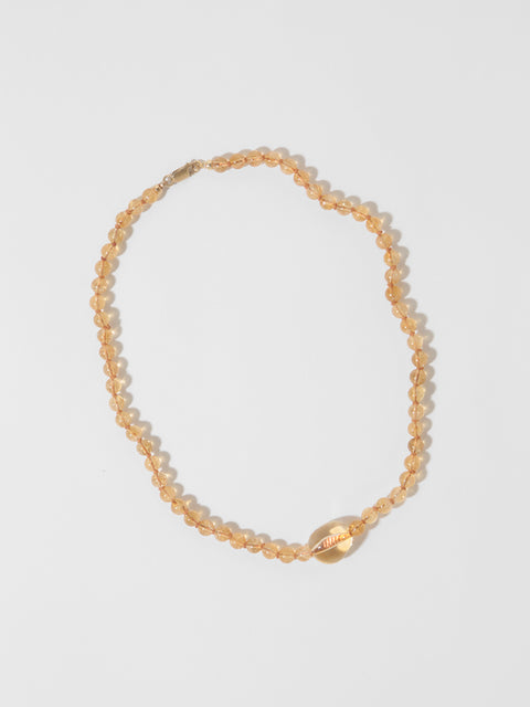 citrine necklace