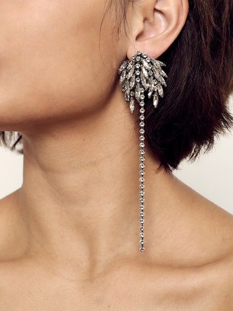 RS.CP.E.003 | MINI COCONUT TREES DROP CLIP EARRING