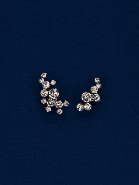 RS.IL.E.012 | MISMATCHED CRYSTAL EAR-CUFFS