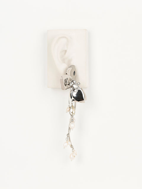 RS.IL.E.042 | 3 PETALOS LONG DROP EARRING