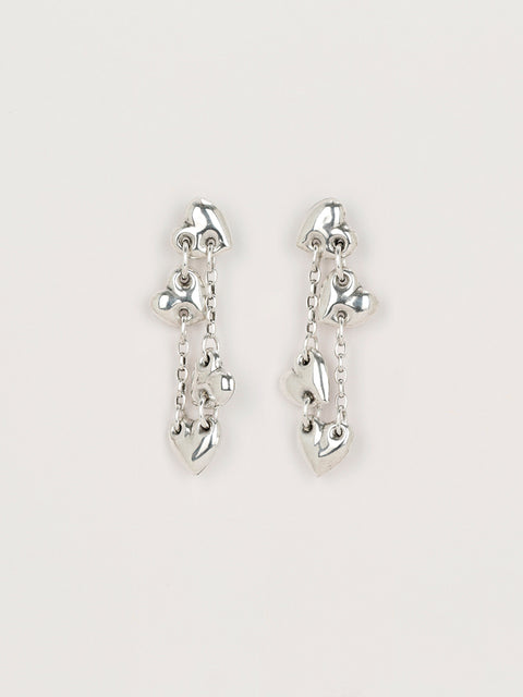RS.LH.E.003 |  MULTI-HEART LINKED EARRINGS